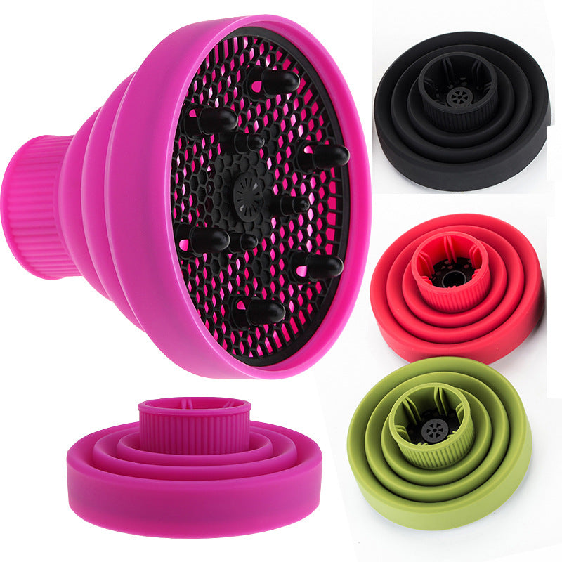 Silicone Folding Diffuser For Hair Drying And Styling Pi-Mart