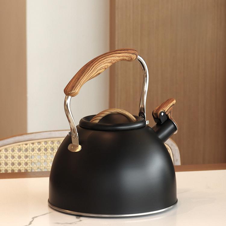 Portable For Home Use Stainless Steel Whistling Kettle PearlNestDecor.com