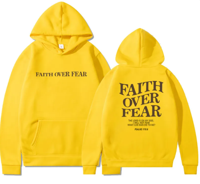 Belief Bold Hoodie LadyShow.Store