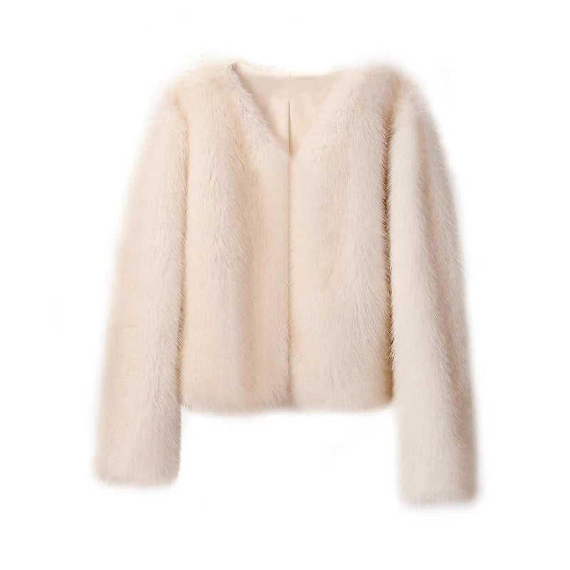 Fur Coat Short Tokas Fur Casual Women's Clothing Best YouTube Store