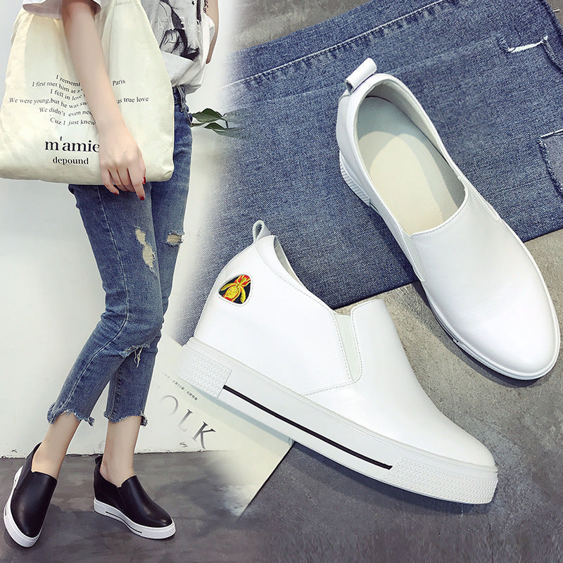 Elevated Slip-On Women's Thick Sole Shoes LadyShow.Store