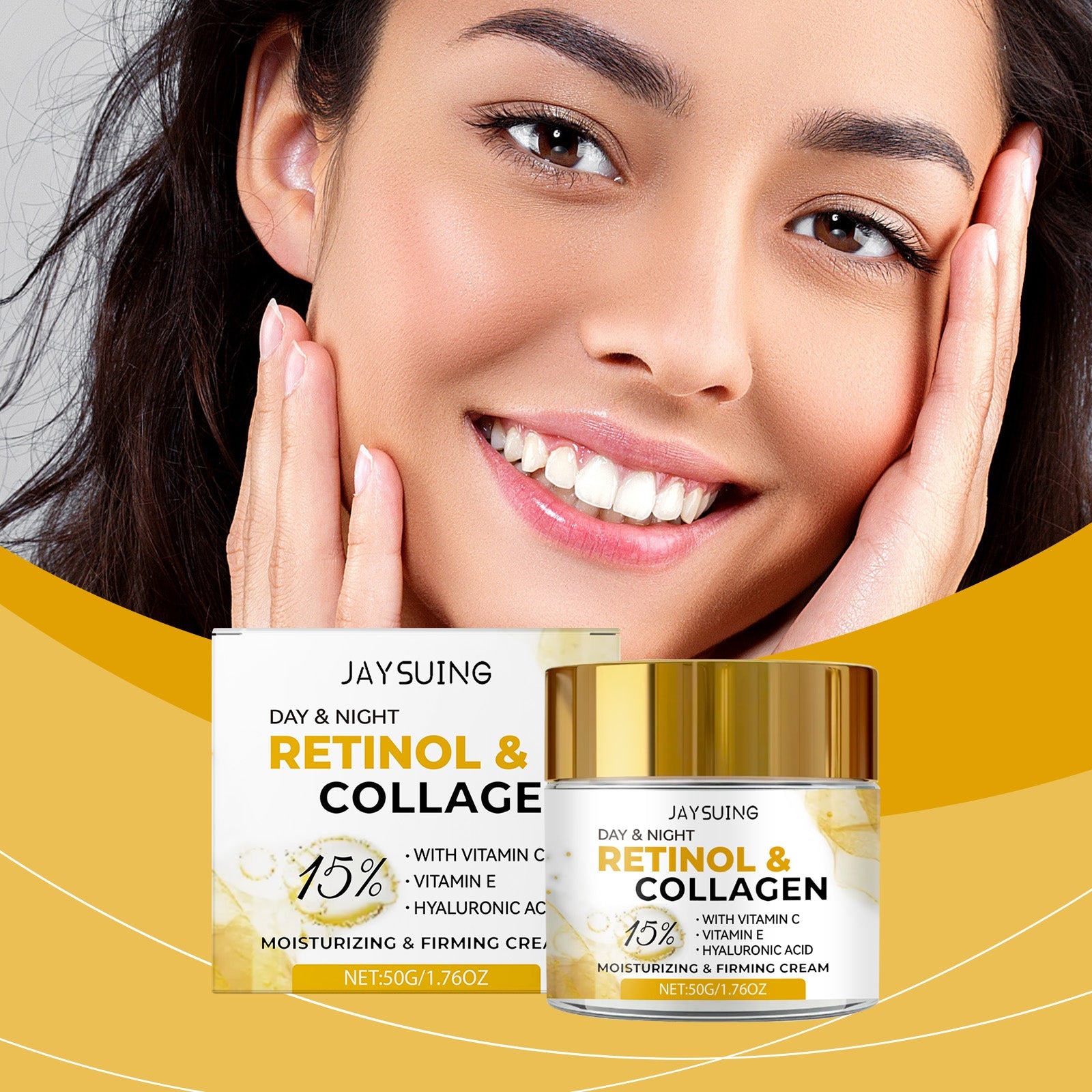 Collagen Moisturizing Cream 50g Tri Light Beauty