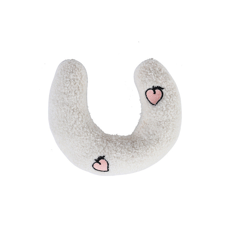 Little Pillow For Cats Fashion Neck Protector Deep Sleep Puppy U-Shaped Pillow Pets Pillow Kitten Headrest Dog Sleeping Pillow Pet Products Pets Fashion