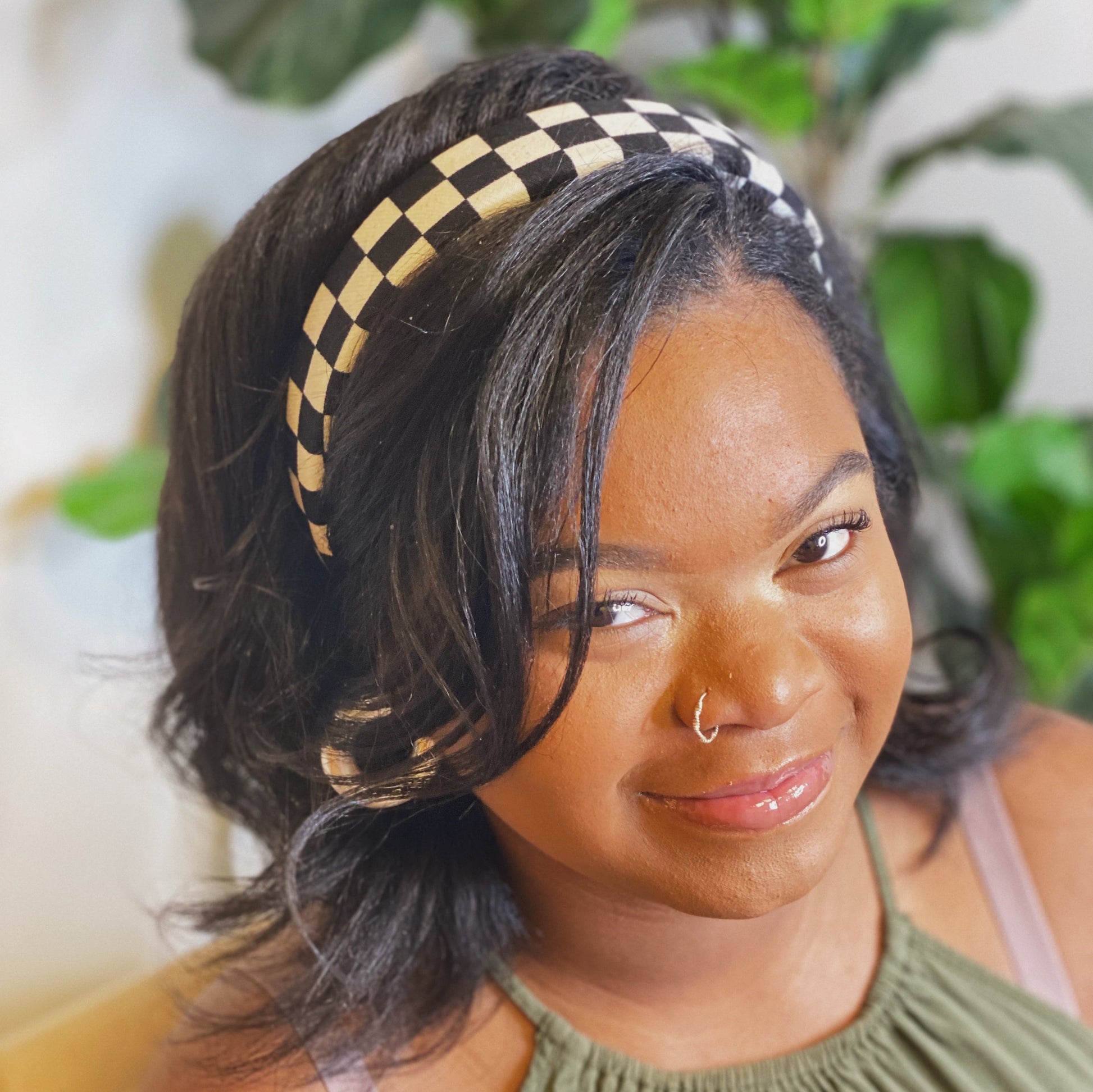 Check On Me Headband LadyShow.Store