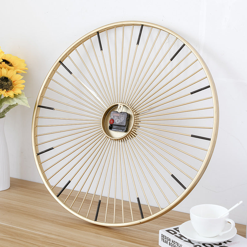 Nordic Creative Wall Clock European Luxury PearlNestDecor.com