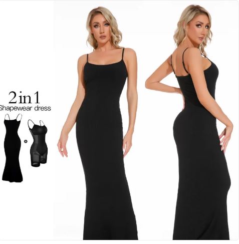 Women's Shapewear Dress Jumpsuit Pi-Mart