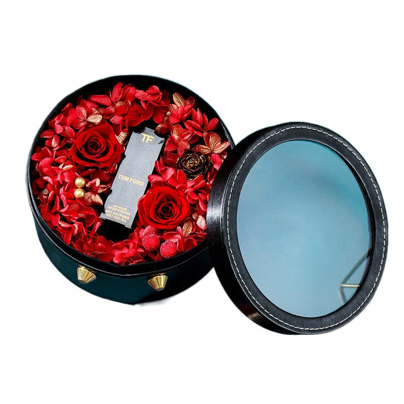 Valentine's Day Immortal Flower Lipstick Gift Box Creative Birthday Gift LadyShow.Store