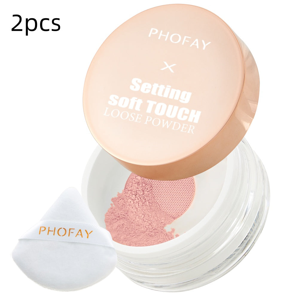 PHOFAY Setting Soft Touch Loose Powder LadyShow.Store