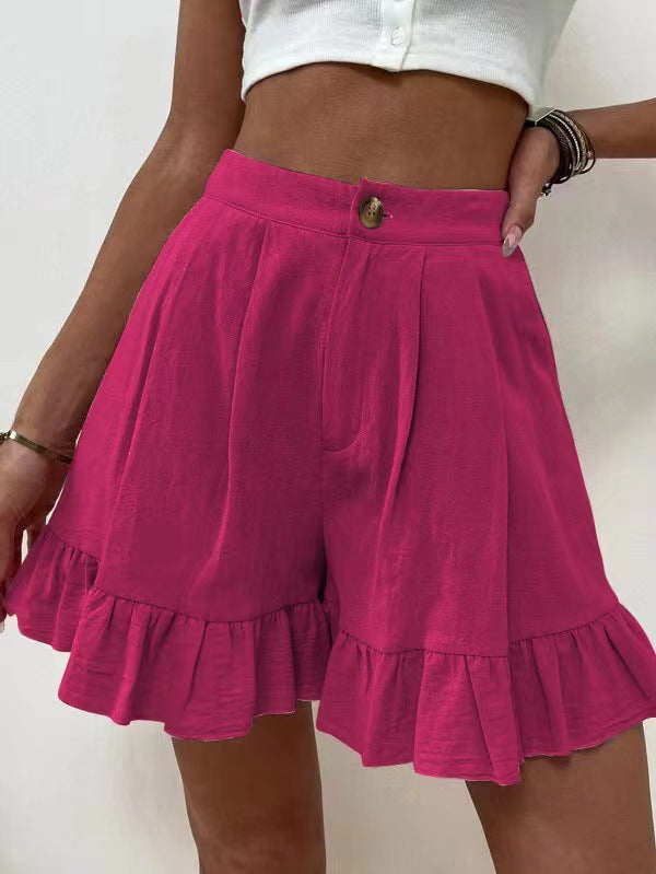 Loose-fitting Shorts High-waisted Shorts For Women NorixaFashion.com