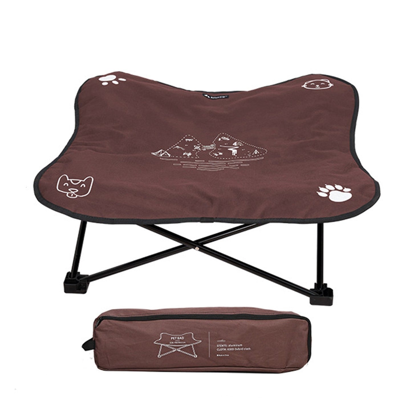 Outdoor detachable and washable pet folding bed Pets Fashion