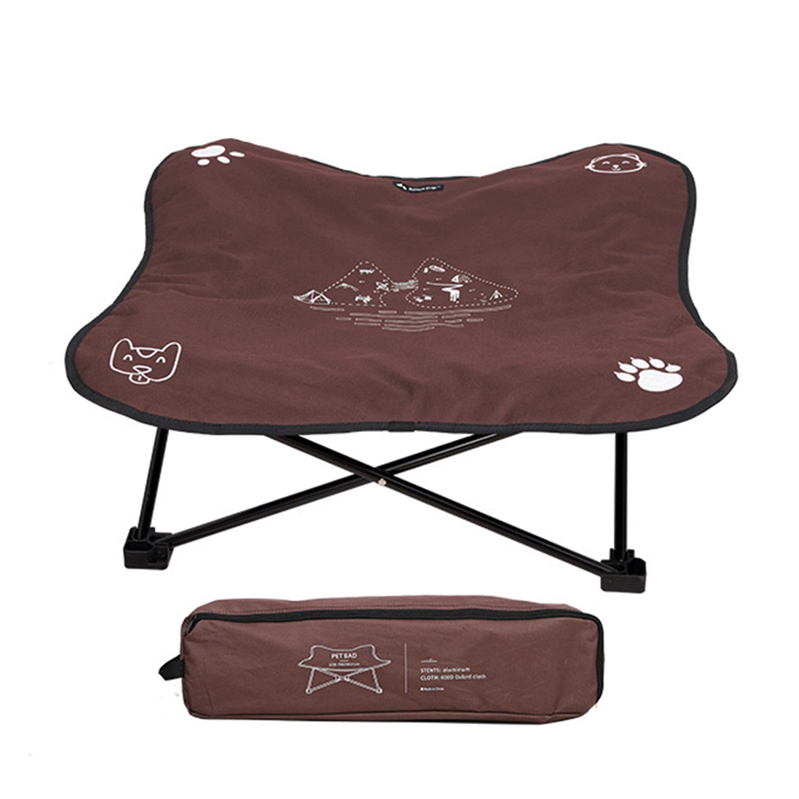 Outdoor detachable and washable pet folding bed Pets Fashion
