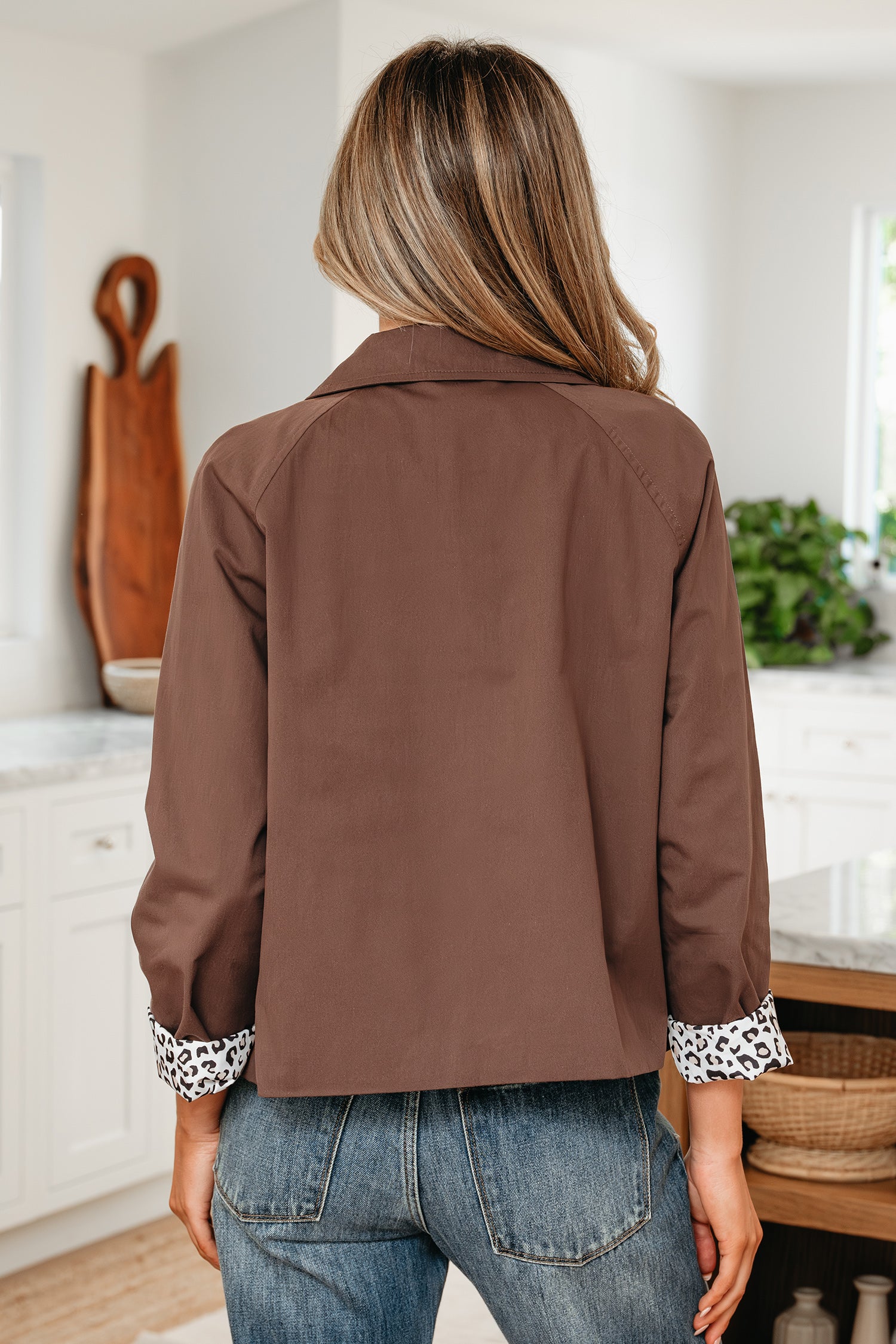 Zaniyah Liner Patchwork Chic Jacket LuxuryLifeWay Online Store