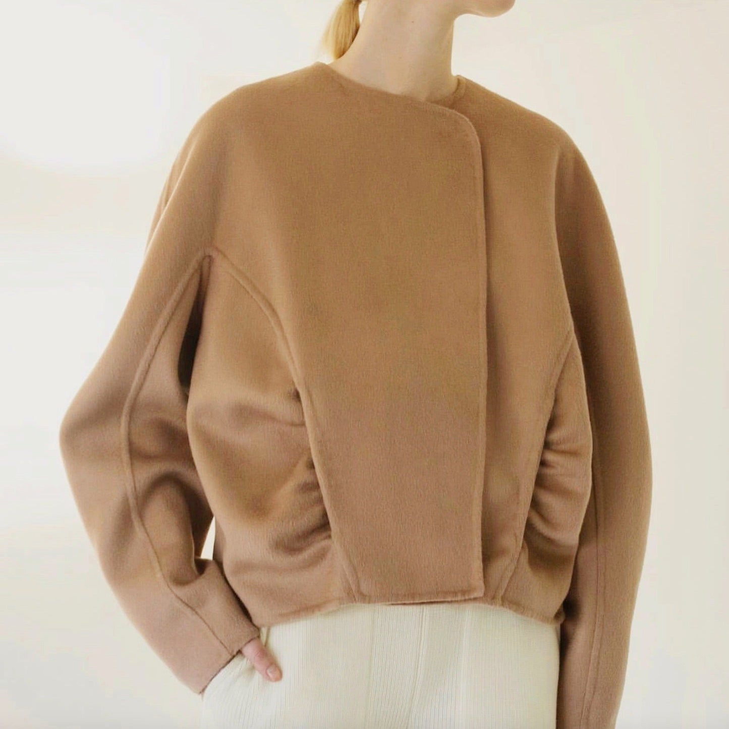 Women's Fashion Short Single-breasted Coat Best YouTube Store
