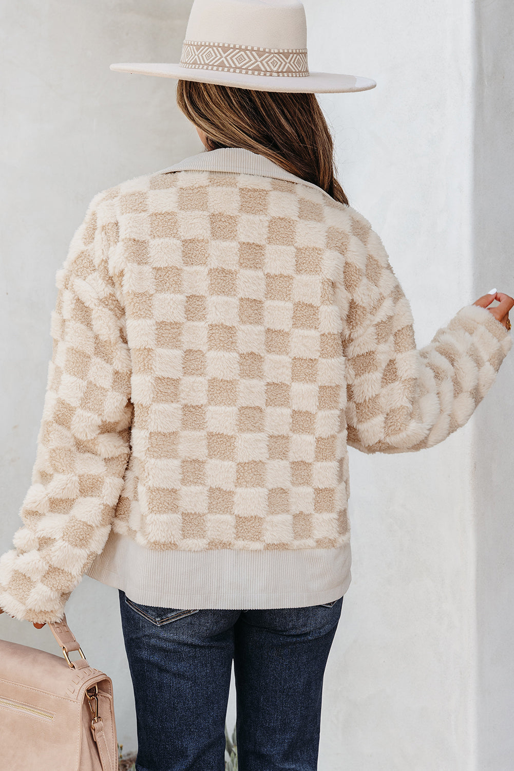 Emily Zip Up Collared Jacket LuxuryLifeWay Online Store