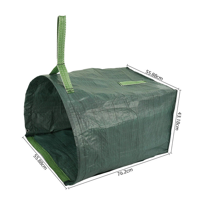 Dustpan Garden Garbage Bag Handrail Garden Leaf Bag