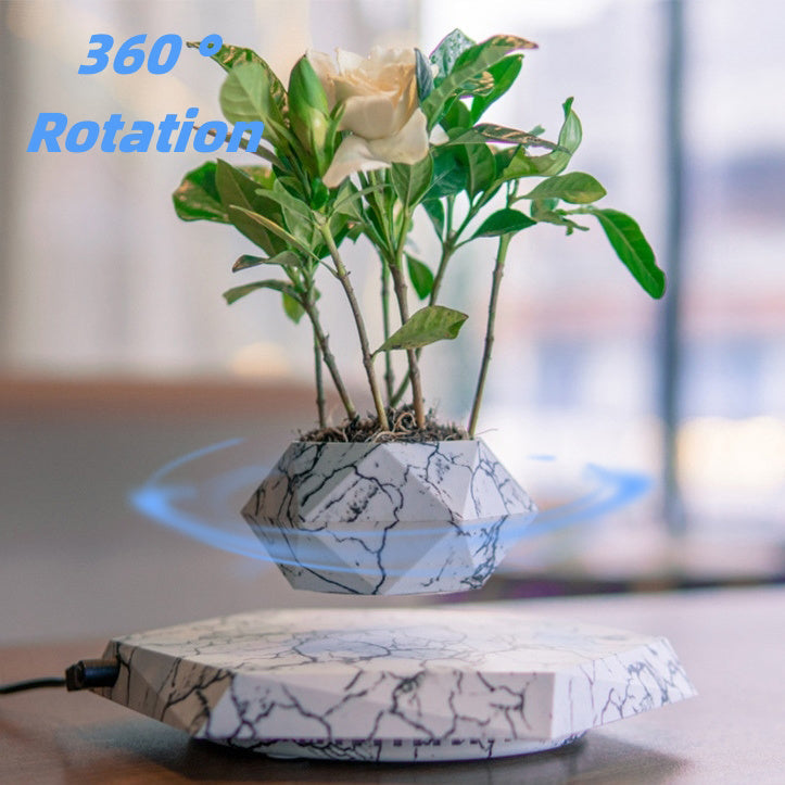 Floating Magnetic Plant Pot PearlNestDecor.com