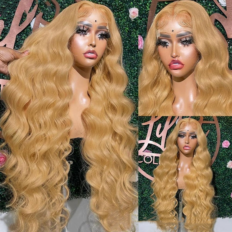 Human Hair Wig Front Lace All Real Hair 13 X4 Headgear LuxuryLifeWay Online Store