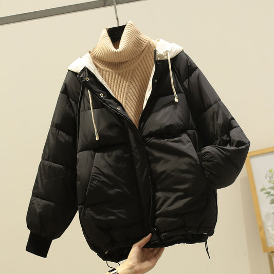 New Down Jacket Hooded Warm Jacket Casual CJD