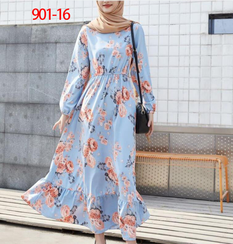 Women's Figure-flattering Floral A-line Skirt LadyShow.Store