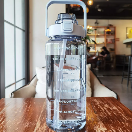 Portable Large Plastic Water Bottle LadyShow.Store