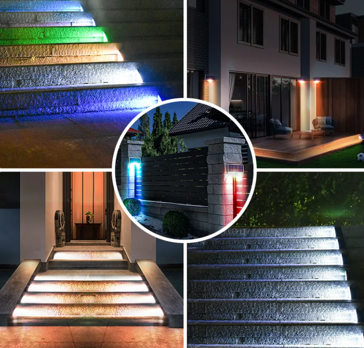 Solar-Powered Step Light Best YouTube Store