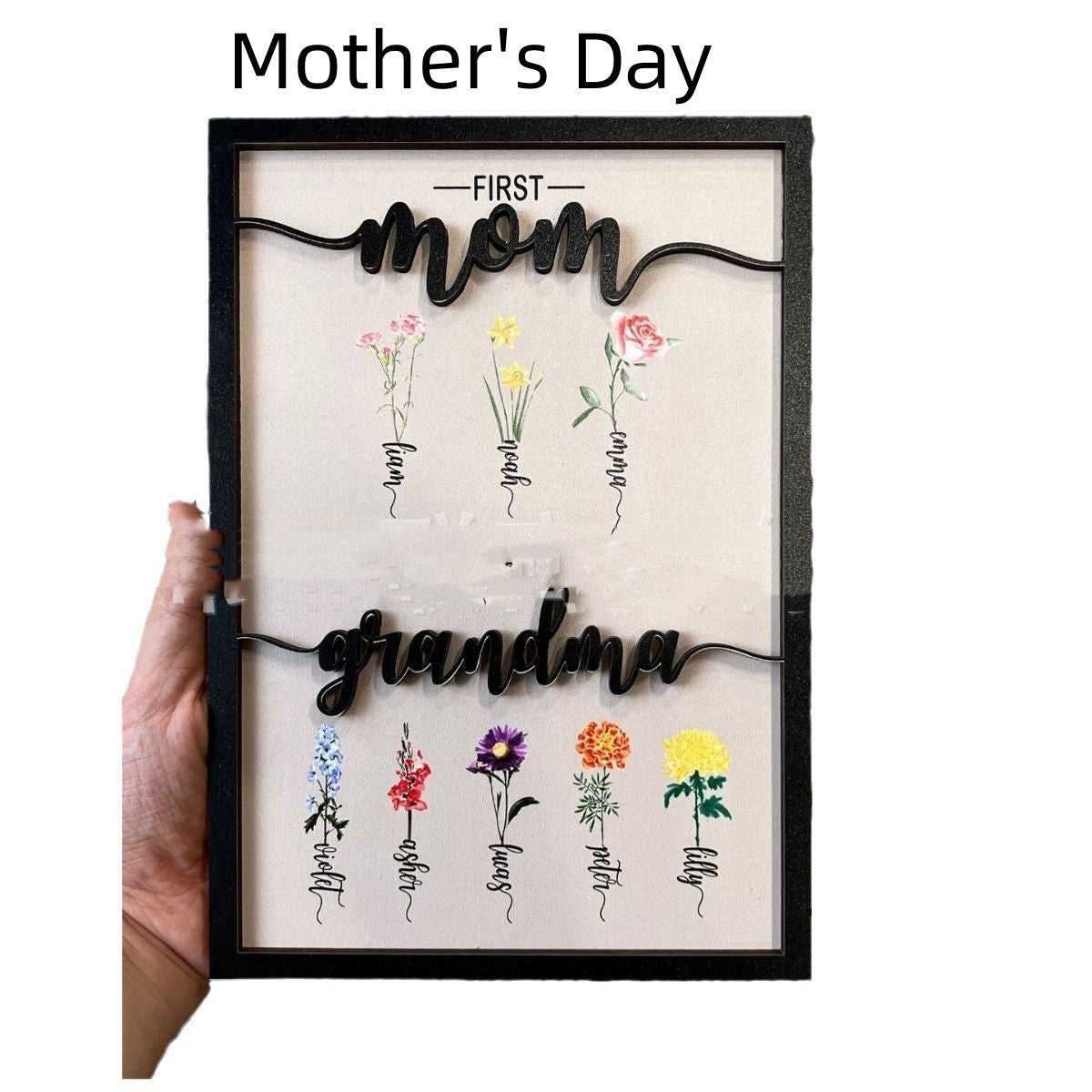 Photo Frame Gift Decoration Mother's Day Gift LadyShow.Store