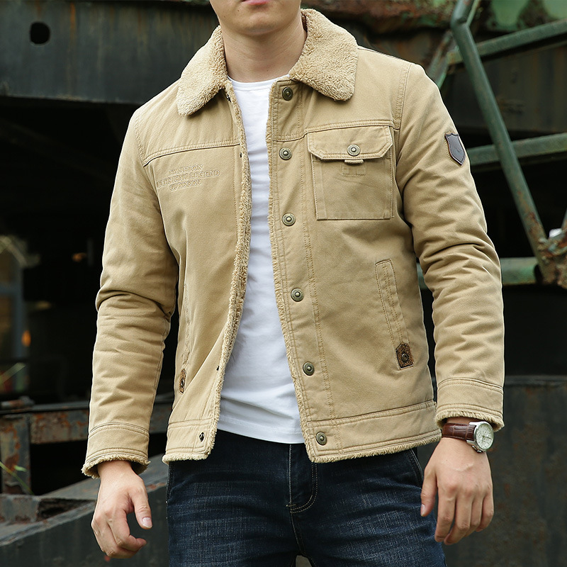 Men's Thickened Cotton Winter Jacket Best YouTube Store