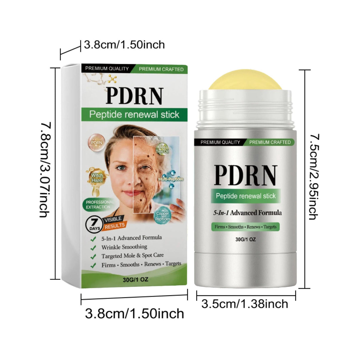 Soft Conditioning Portable And Easy To Use Soft, Moisturizing, Refreshing And Local Care Stick, Skin Tightening And Smoothing Stick 30g 1 Box Tri Light Beauty