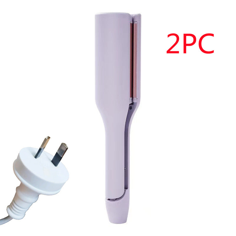 Hair Curling Iron 32mm Deep Wave Hair Curler 4 Temperature Adjustable Fast Heating Crimping Iron Styler Wand For All Hair Style LadyShow.Store