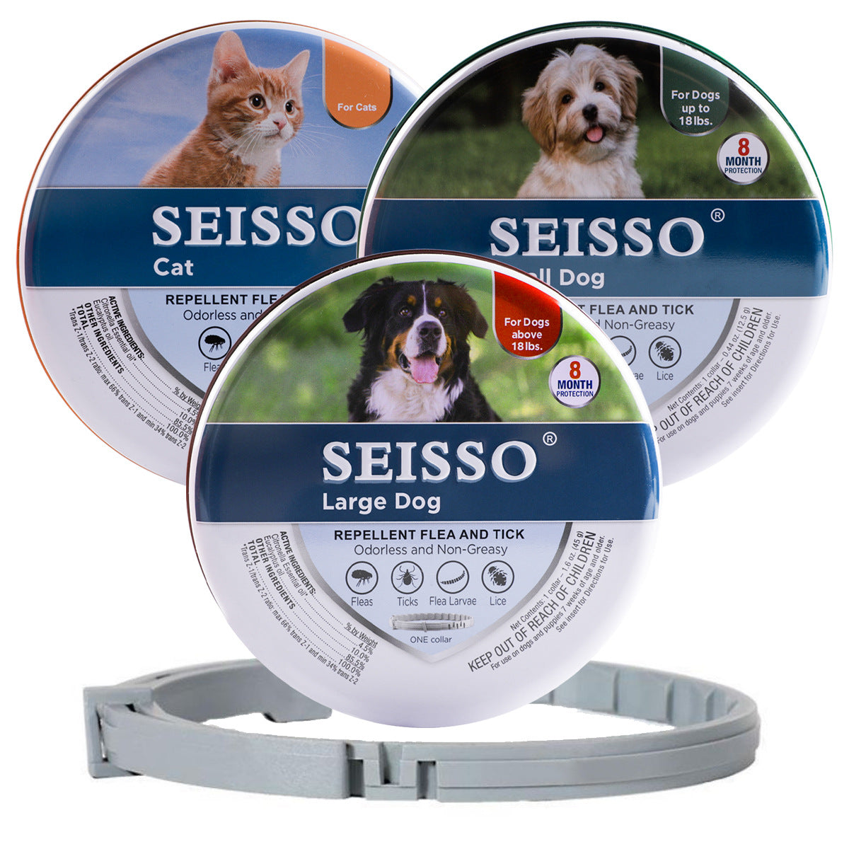 Pet Insect Repellent Small And Medium-sized Dogs And Cats Insect Repellent Collar Pets Fashion