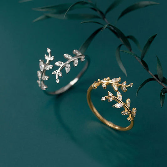 Branch  Ring For Woman Fashion Spring Summer Jewelry CJD2