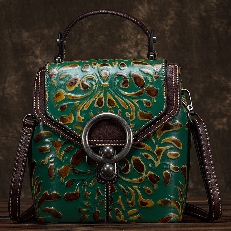 Cow Leather Backpack Multi-function Ladies Shoulder Bags Handbags LadyShow.Store