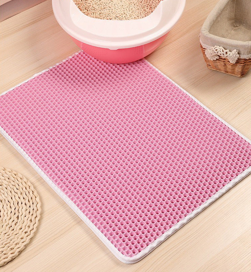 EVA Double-layer Removable Cat Litter Mat Pets Fashion
