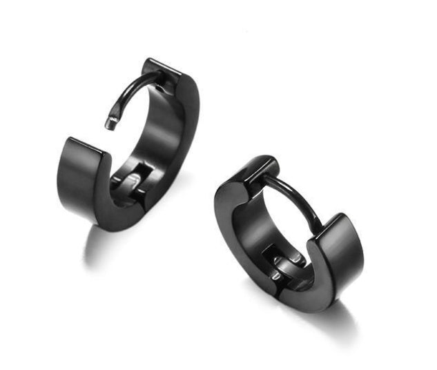 Simple Electroplated Stainless Steel Earrings LadyShow.Store