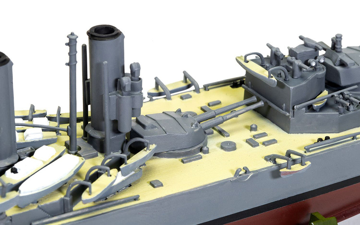 Level 3 Model Kit HMS Iron Duke Frigate "Vintage Classics" Series 1/600 Plastic Model Kit by Airfix LuxuryLifeWay Online Store