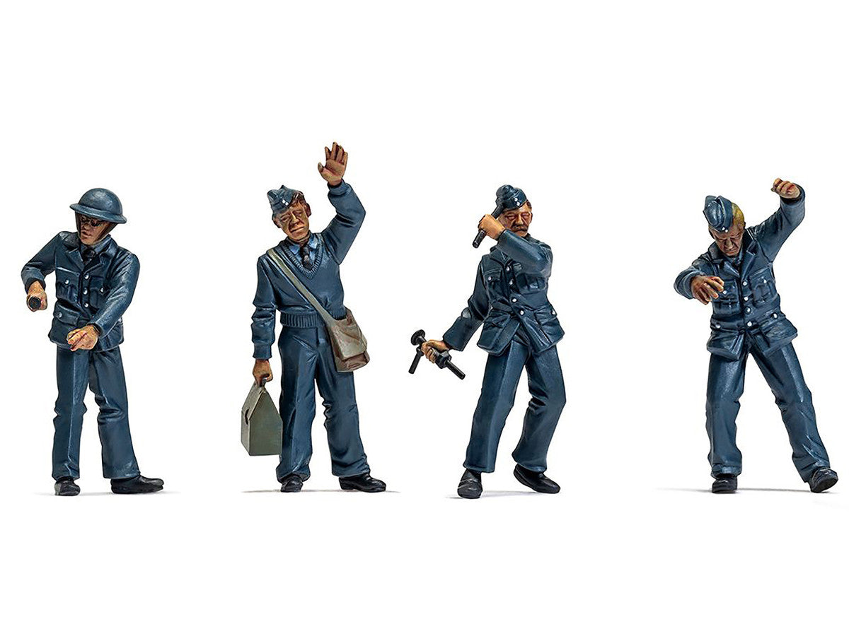 Level 1 Model Kit WWII RAF Ground Crew Figure and Accessory Set 1/48 Plastic Model Kit by Airfix LuxuryLifeWay Online Store