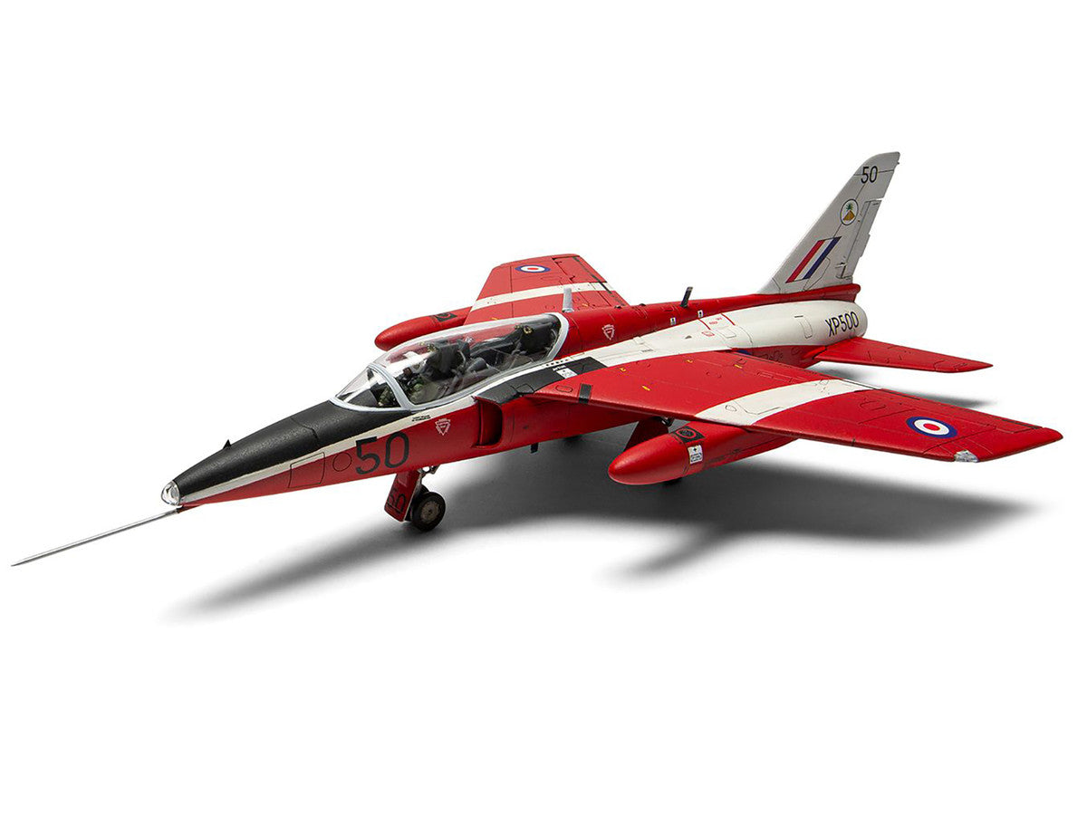 Level 2 Model Kit Folland Gnat T.1 Fighter Aircraft with 2 Scheme Options 1/48 Plastic Model Kit by Airfix LuxuryLifeWay Online Store