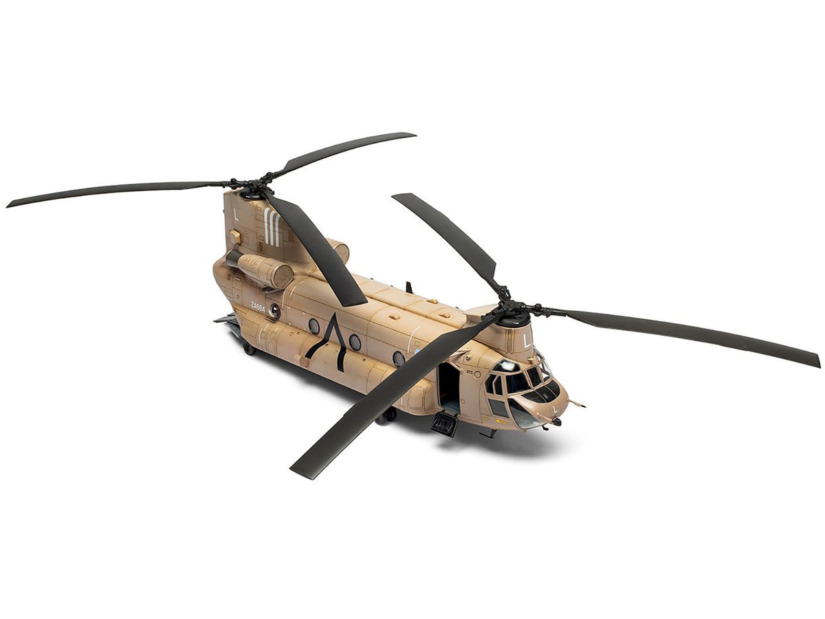 Level 3 Model Kit Boeing Chinook HC.1 Helicopter with 2 Scheme Options 1/72 Plastic Model Kit by Airfix LuxuryLifeWay Online Store