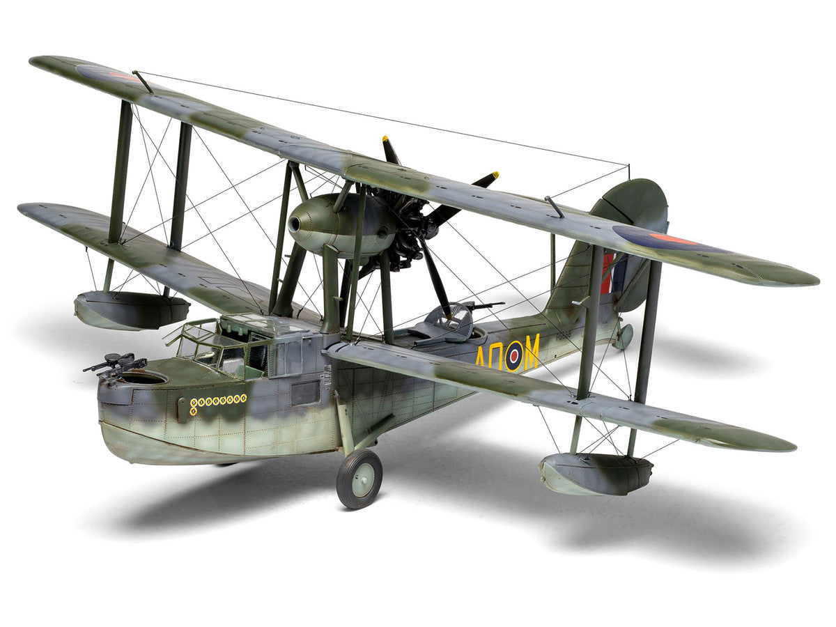 Level 3 Model Kit Supermarine Walrus Mk.I Aircraft with 3 Scheme Options 1/48 Plastic Model Kit by Airfix LuxuryLifeWay Online Store