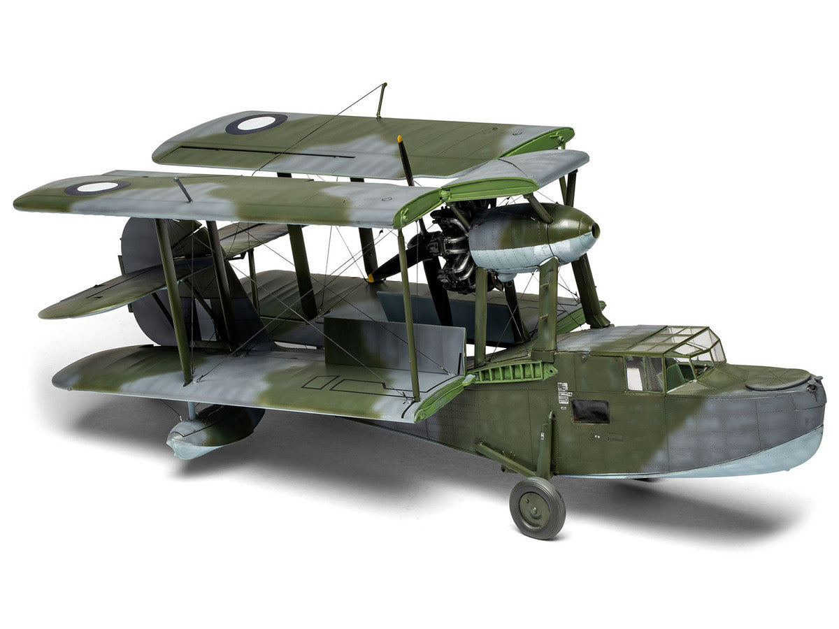 Level 3 Model Kit Supermarine Walrus Mk.I Aircraft with 3 Scheme Options 1/48 Plastic Model Kit by Airfix LuxuryLifeWay Online Store