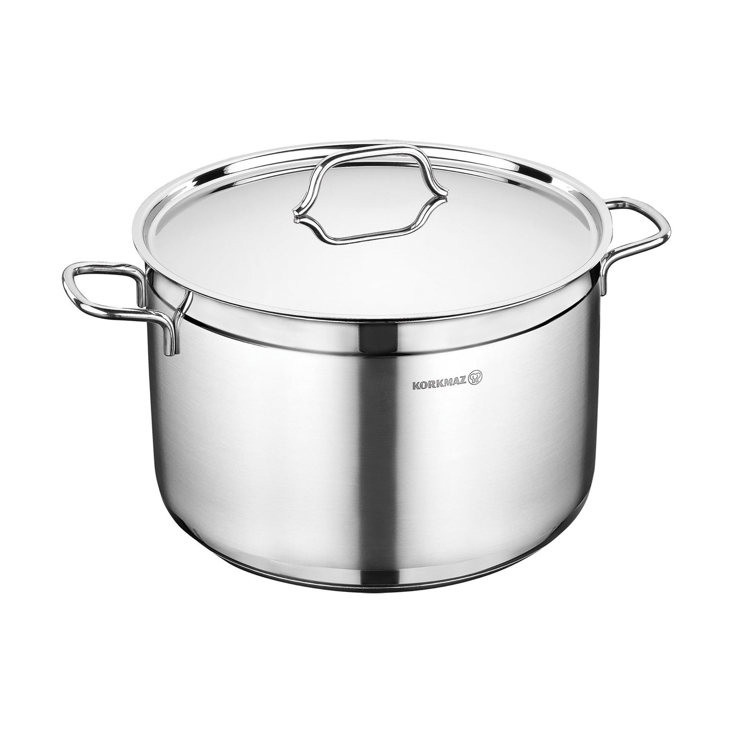 Korkmaz Alfa 2 Piece 8.5 Liter Stainless Steel Casserole Dish with Lid LuxuryLifeWay Online Store