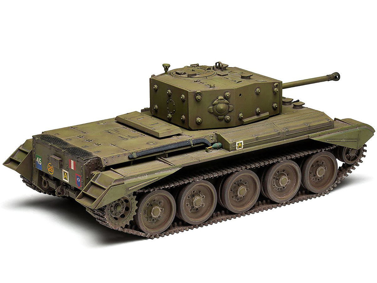 Level 3 Model Kit Cromwell Mk.IV / Mk.VI Cruiser Tank with 2 Scheme Options 1/35 Plastic Model Kit by Airfix LuxuryLifeWay Online Store