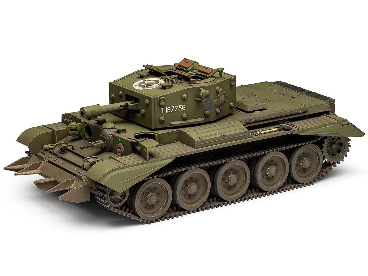 Level 3 Model Kit Cromwell Mk.IV / Mk.VI Cruiser Tank with 2 Scheme Options 1/35 Plastic Model Kit by Airfix LuxuryLifeWay Online Store