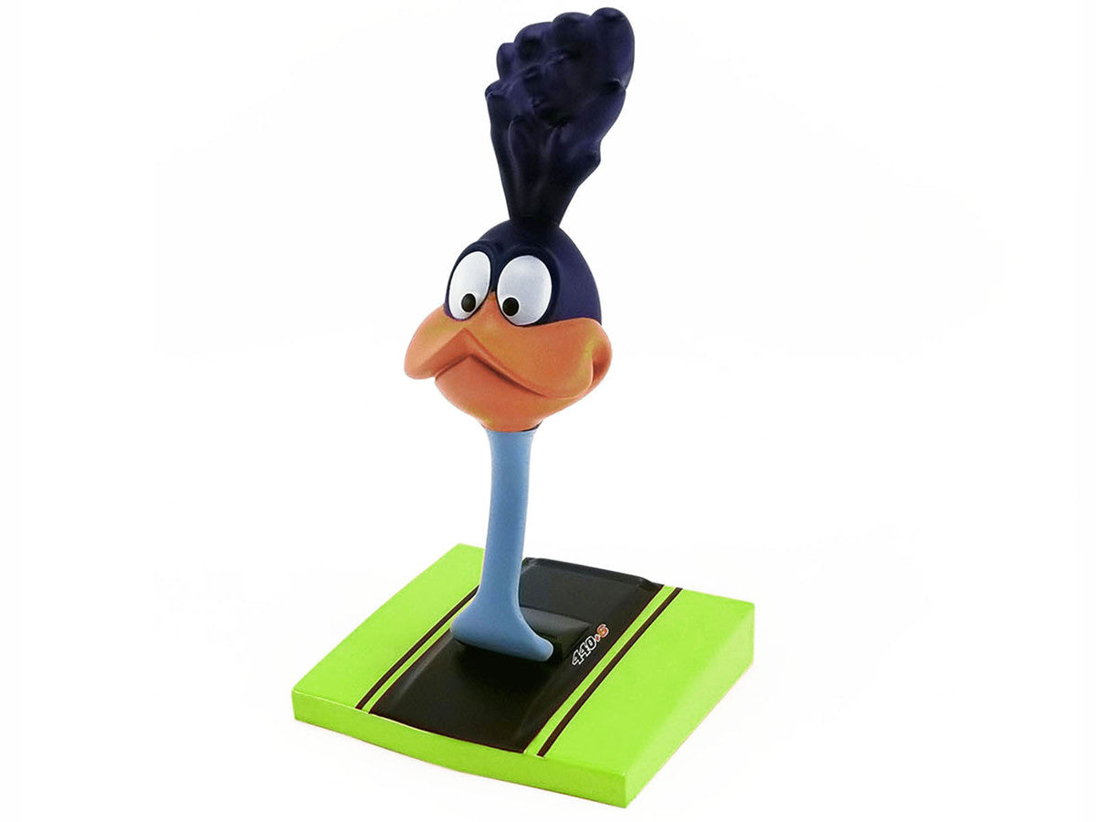 Plymouth Loved Bird Figure with Limelight Green Hood Stand 1/18 Model by ACME LuxuryLifeWay Online Store