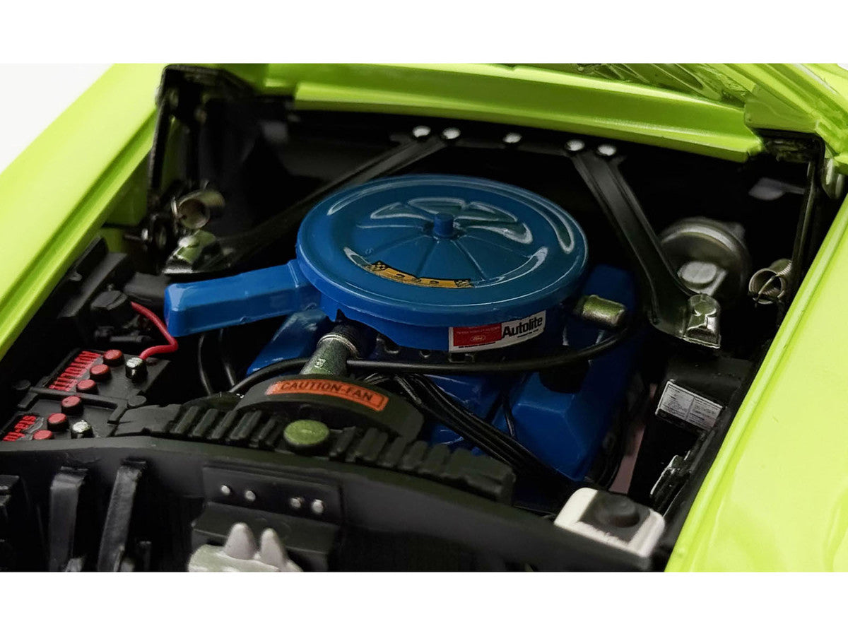 1969 Ford Mustang Limited Edition 600 Groovy Green Limited Edition to 300 pieces Worldwide 1/18 Diecast Model Car by ACME LuxuryLifeWay Online Store