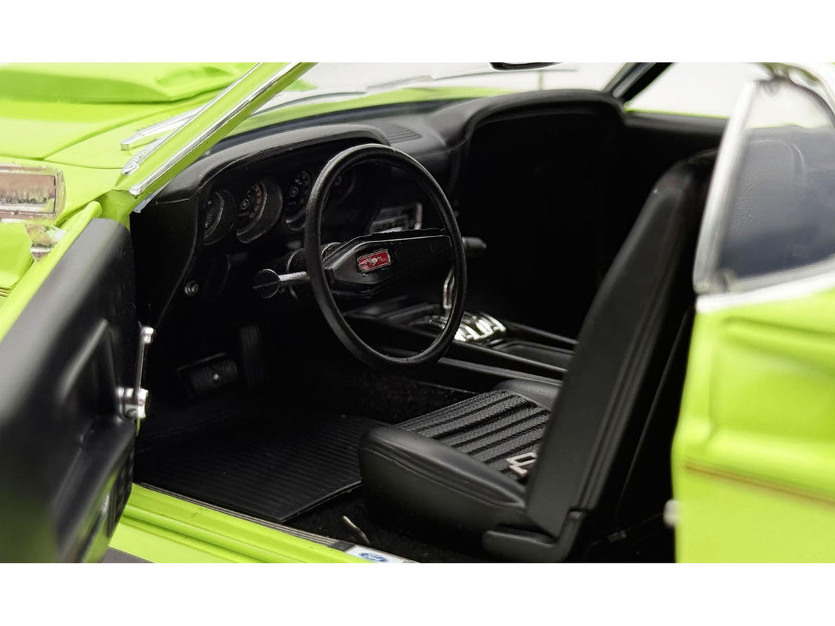 1969 Ford Mustang Limited Edition 600 Groovy Green Limited Edition to 300 pieces Worldwide 1/18 Diecast Model Car by ACME LuxuryLifeWay Online Store