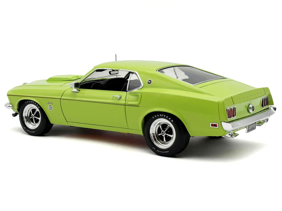 1969 Ford Mustang Limited Edition 600 Groovy Green Limited Edition to 300 pieces Worldwide 1/18 Diecast Model Car by ACME LuxuryLifeWay Online Store