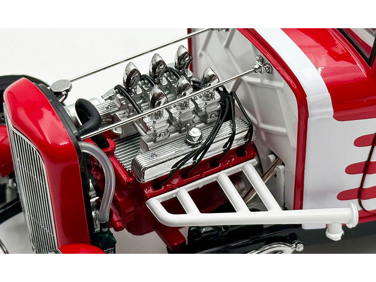 Nailhead Engine Replica from "1932 Ford 3 Window Coupe 'Peppermint Twist'" 1/18 Model by ACME LuxuryLifeWay Online Store