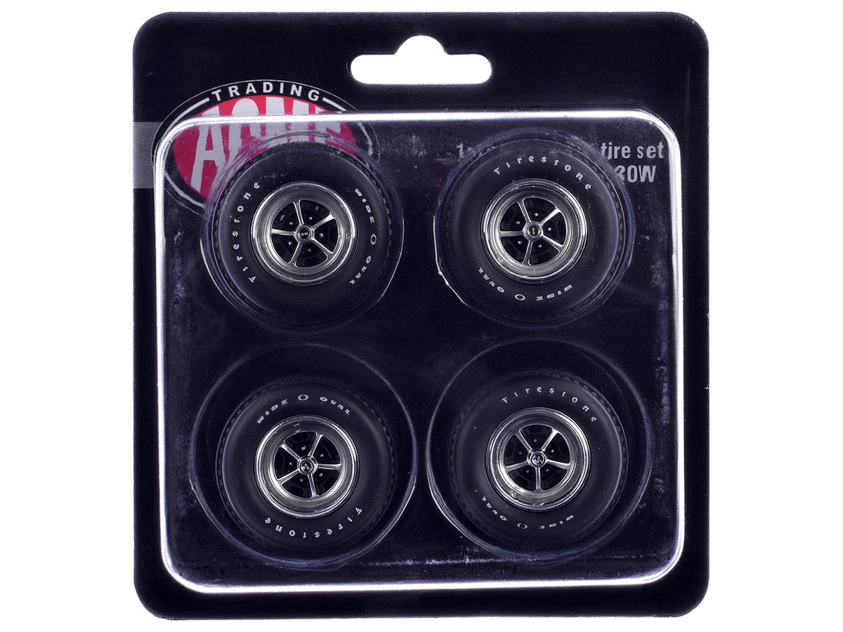 "Super Sport" Wheel and Tire Set of 4 pieces from "1970 Chevrolet Chevelle SS" for 1/18 Scale Models by ACME LuxuryLifeWay Online Store