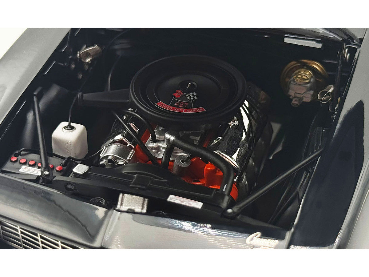1969 Chevrolet COPO Camaro Tuxedo Black with Yellow Interior Limited Edition to 402 pieces Worldwide 1/18 Diecast Model Car by ACME LuxuryLifeWay Online Store